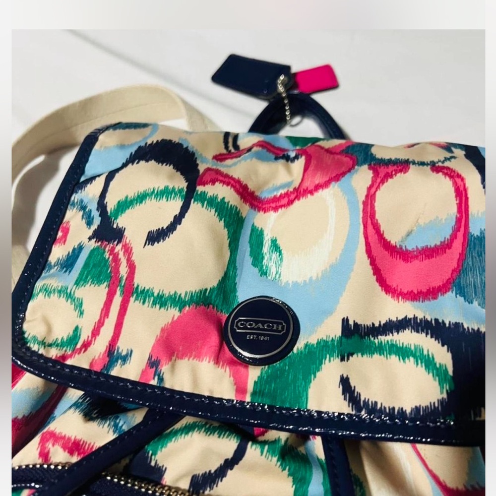 Coach Multicolor Patterned Women's Backpack - image 2